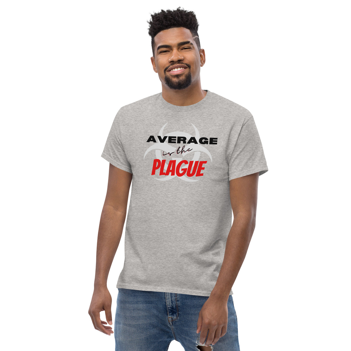 Average Is The Plague Men's Classic Tees - On The Grind Gear