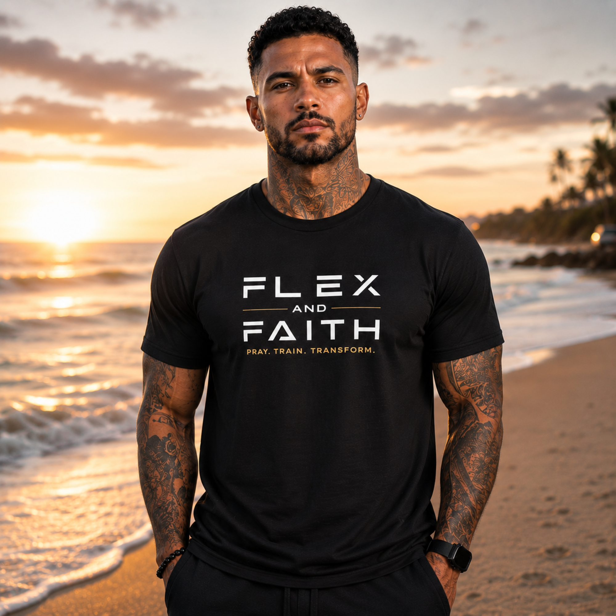 FAITH AND FLEX UNISEX TSHIRT
