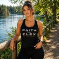 FLEX AND FAITH WOMEN'S FITTED RACERBACK TANK TOP