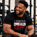 I SURVIVED THE CHRIS ALLEN EXPERIENCE TSHIRT