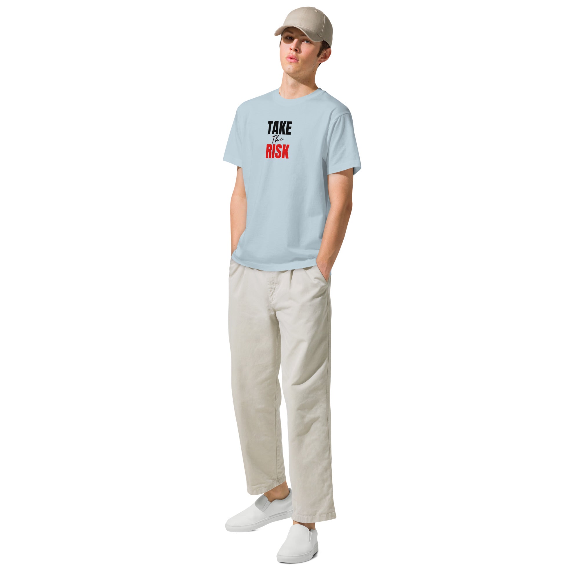 Take the risk Lightweight cotton t-shirt - On The Grind Gear