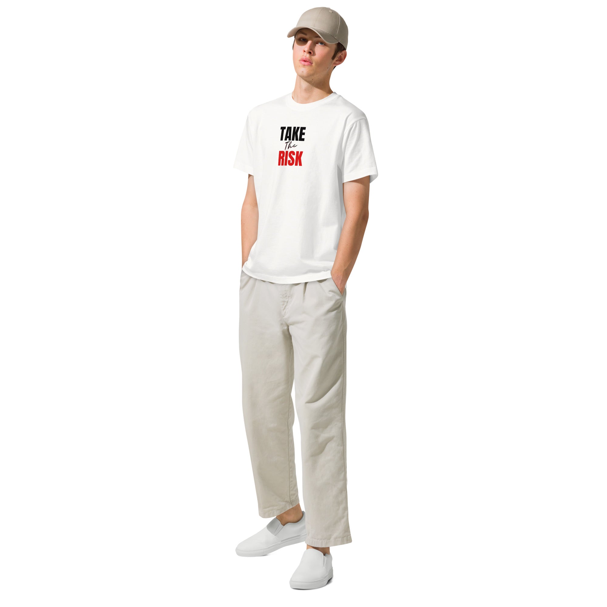 Take the risk Lightweight cotton t-shirt - On The Grind Gear