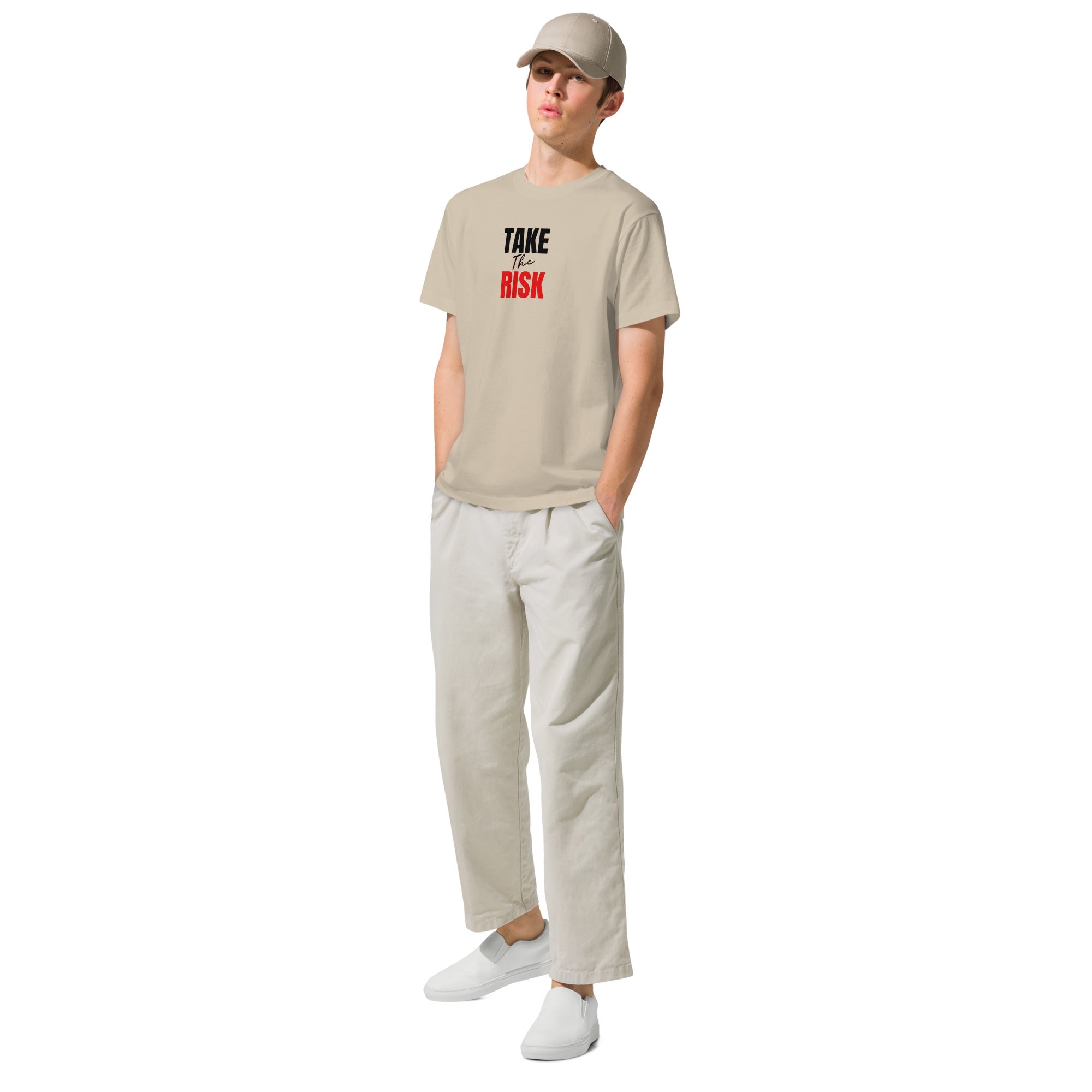 Take the risk Lightweight cotton t-shirt - On The Grind Gear