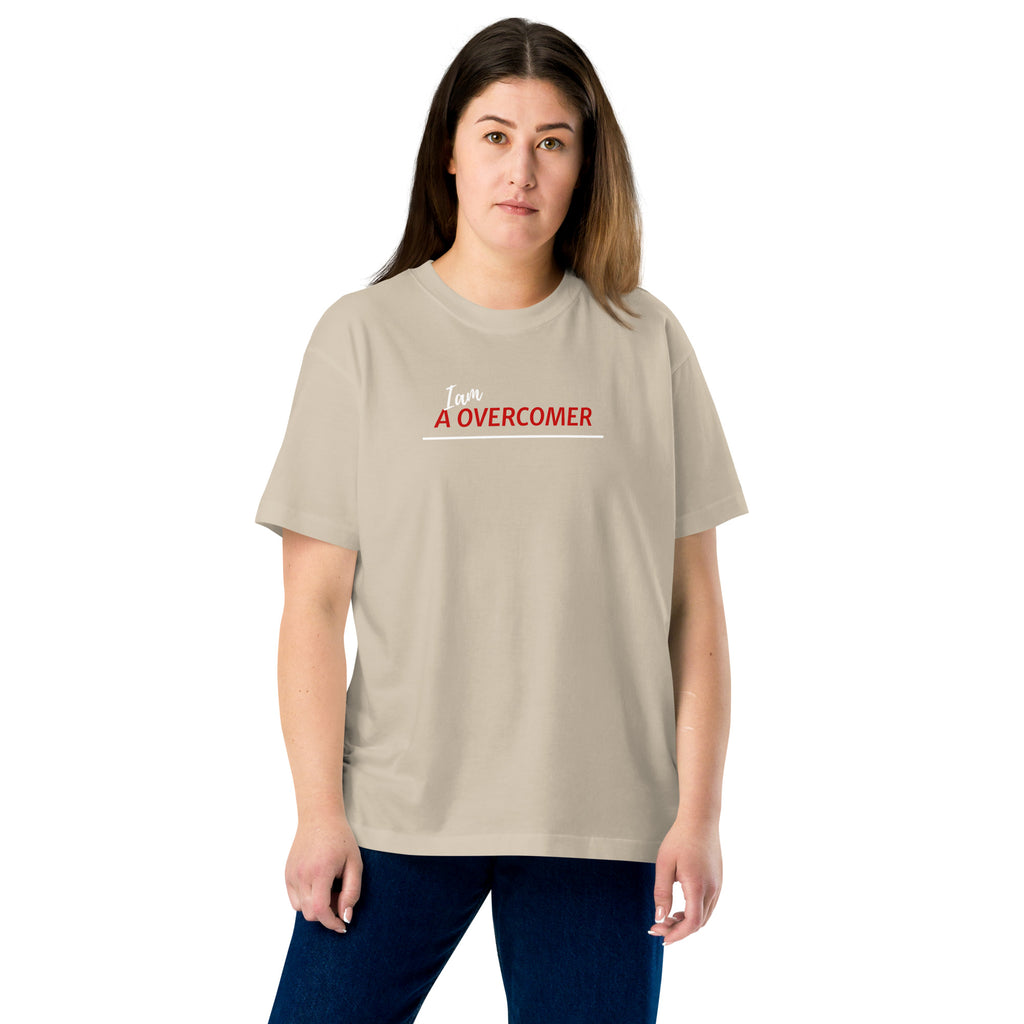 I am an overcomer Lightweight cotton t-shirt - On The Grind Gear