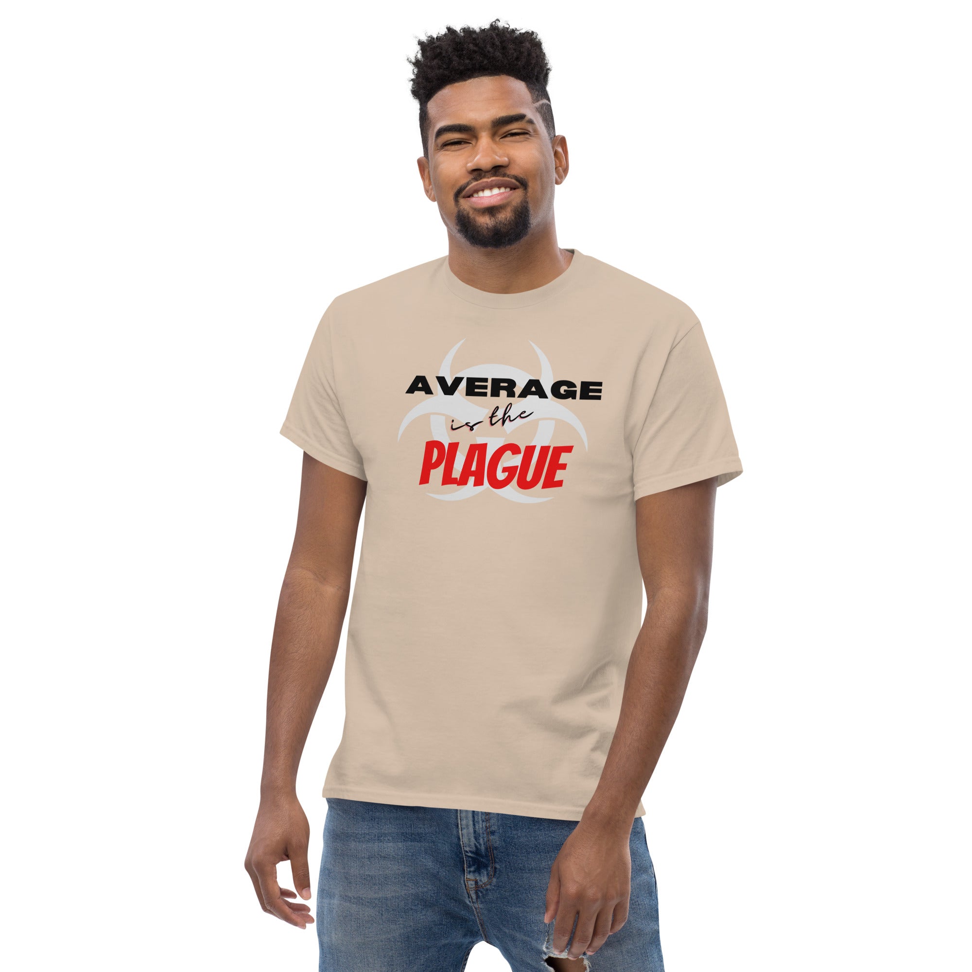 Average Is The Plague Men's Classic Tees - On The Grind Gear