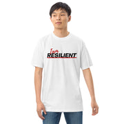 I am resilient Men’s premium heavyweight tee - On The Grind Gear
