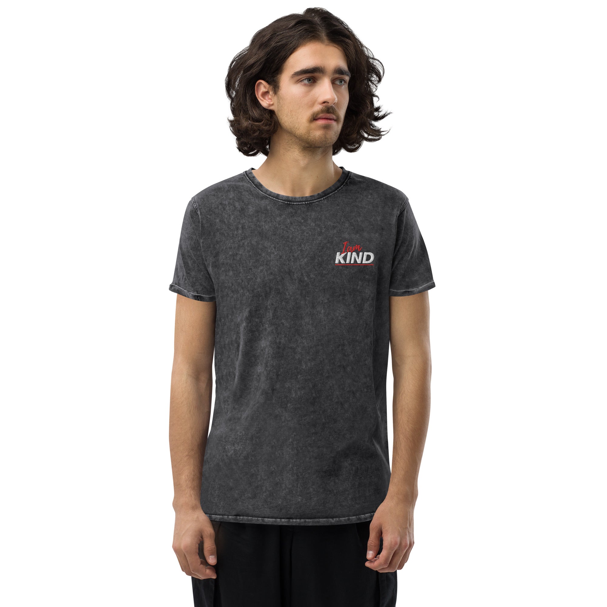 I am kind Denim T-Shirt - On The Grind Gear