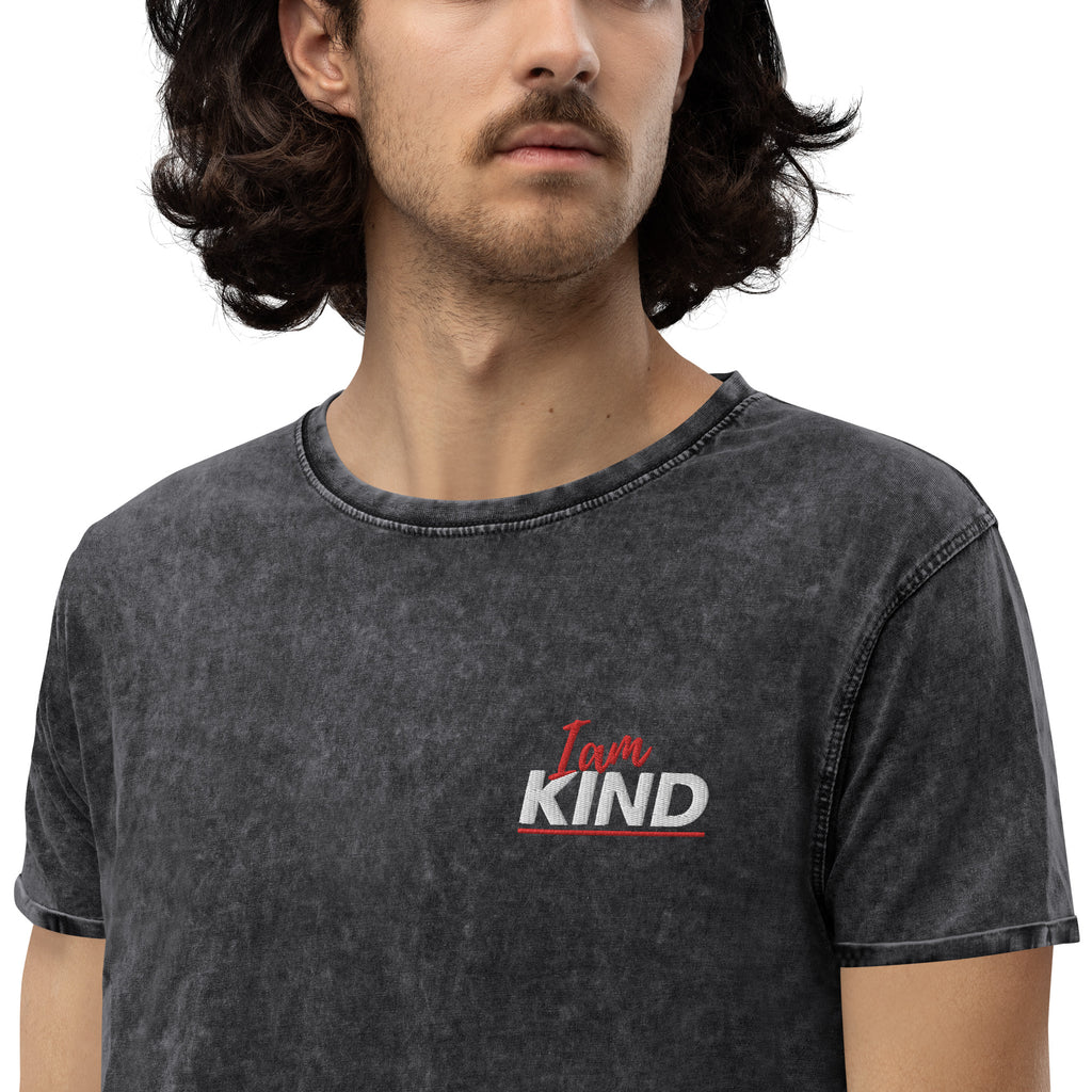 I am kind Denim T-Shirt - On The Grind Gear