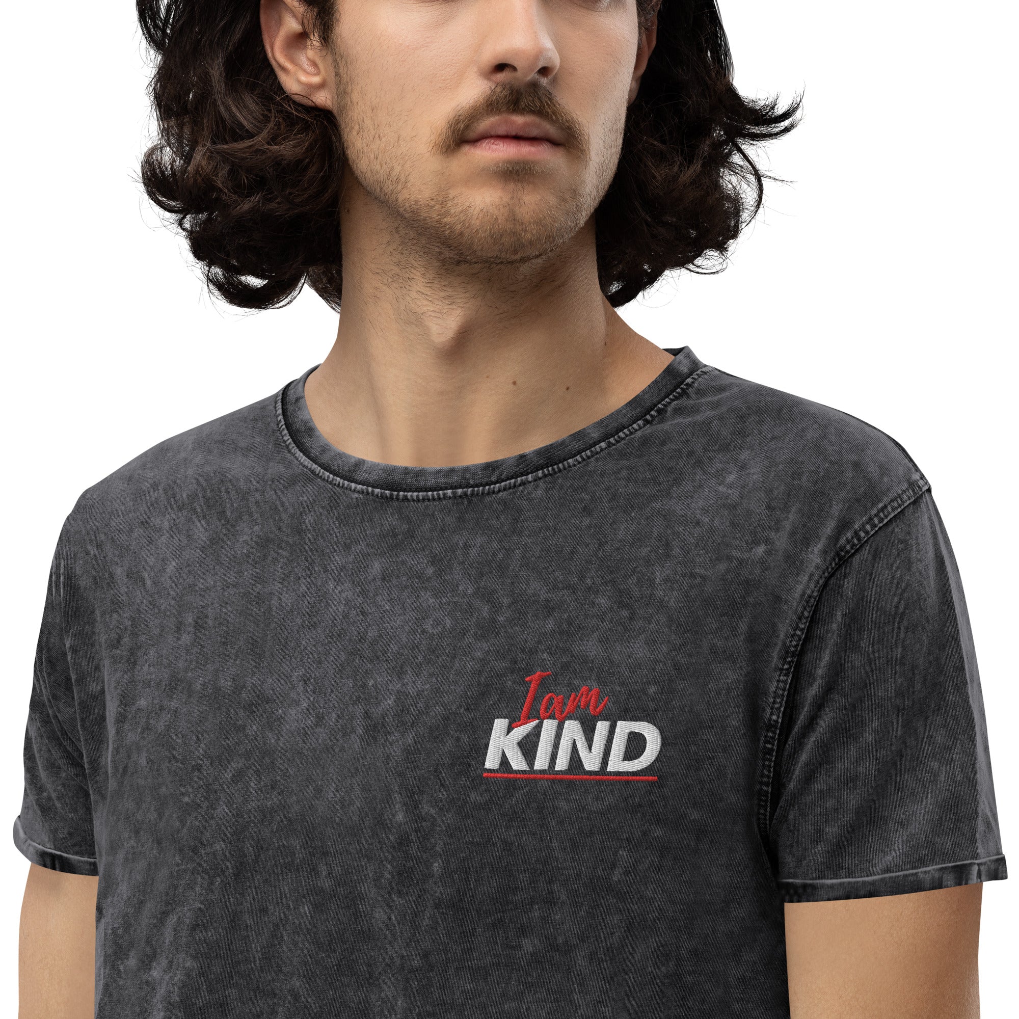 I am kind Denim T-Shirt - On The Grind Gear