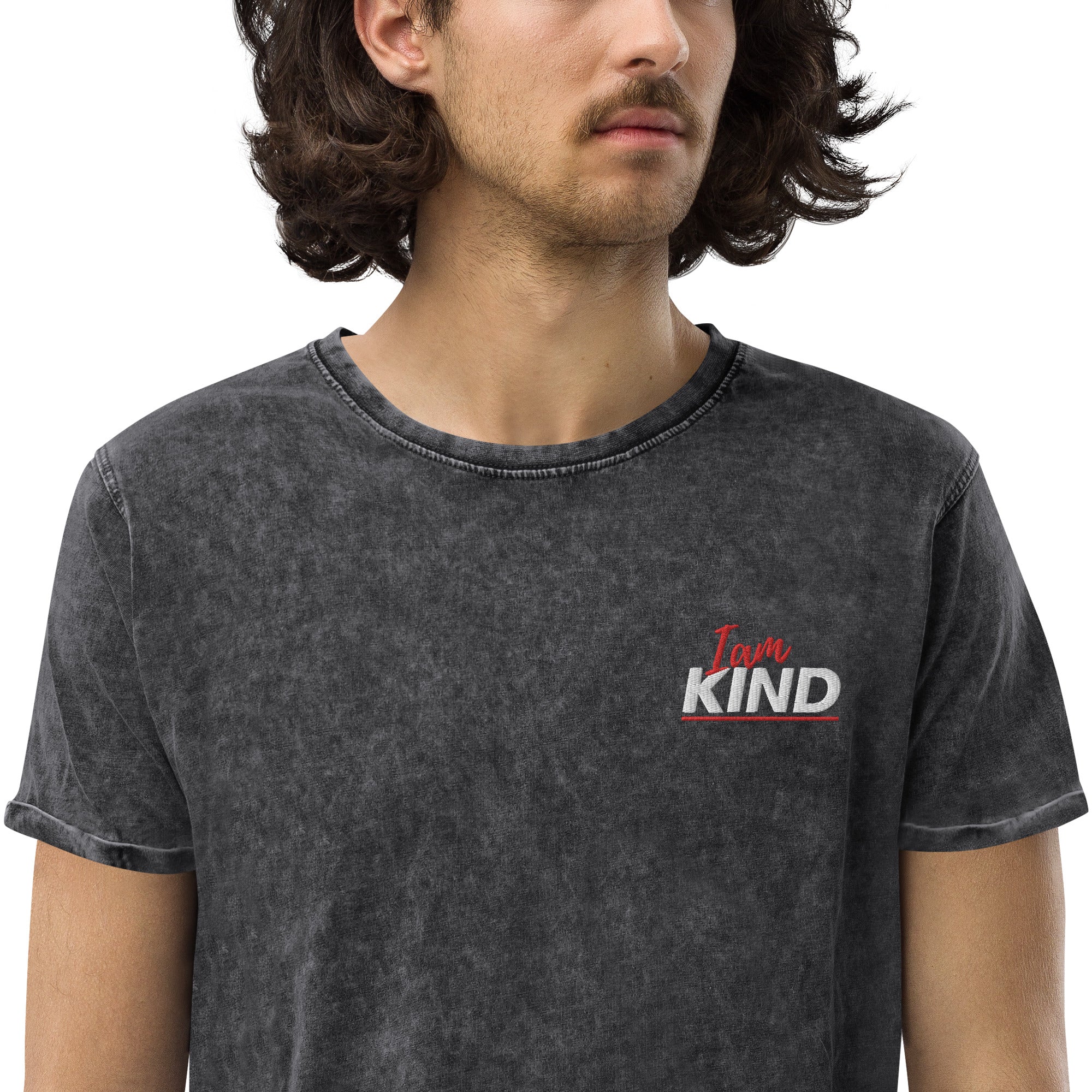 I am kind Denim T-Shirt - On The Grind Gear