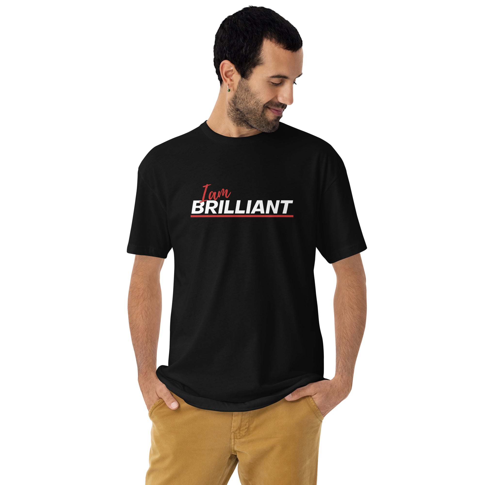 I am brilliant Sustainable T-Shirt - On The Grind Gear