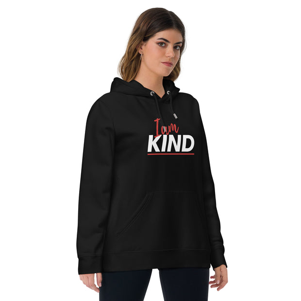 I am kind Unisex essential eco hoodie - On The Grind Gear