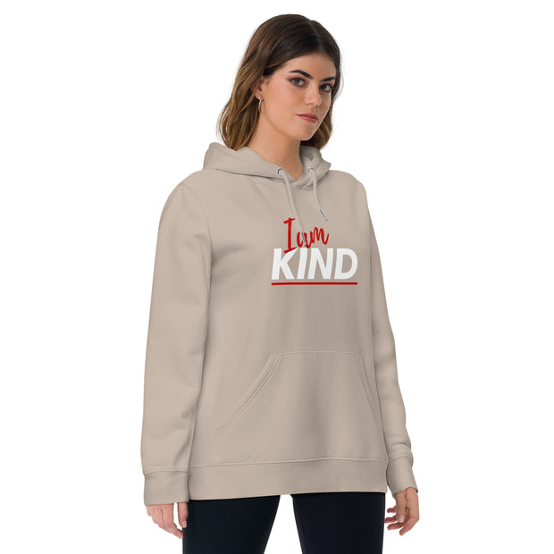 I am kind Unisex essential eco hoodie - On The Grind Gear