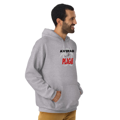 Average is the plague Unisex fleece hoodie - On The Grind Gear
