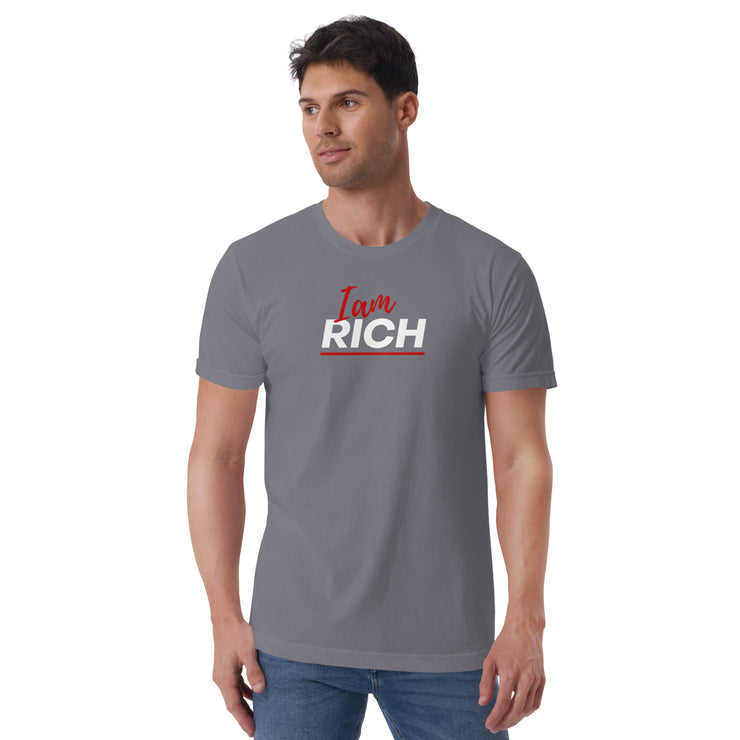 I am rich T-Shirt - On The Grind Gear