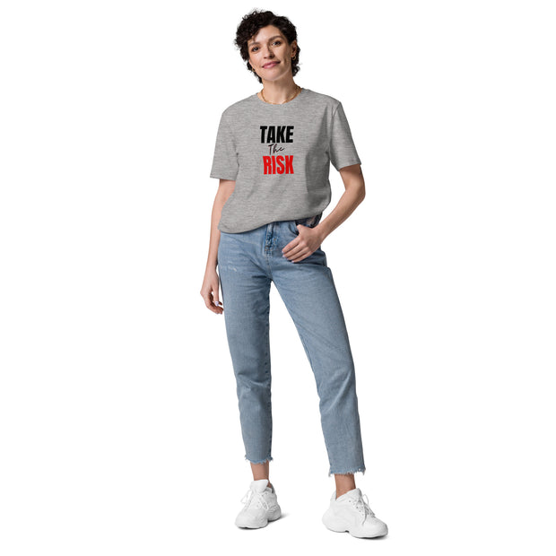 Take the risk Unisex organic cotton t-shirt - On The Grind Gear