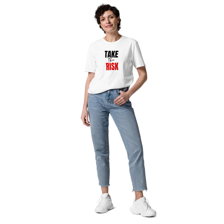 Take the risk Unisex organic cotton t-shirt - On The Grind Gear
