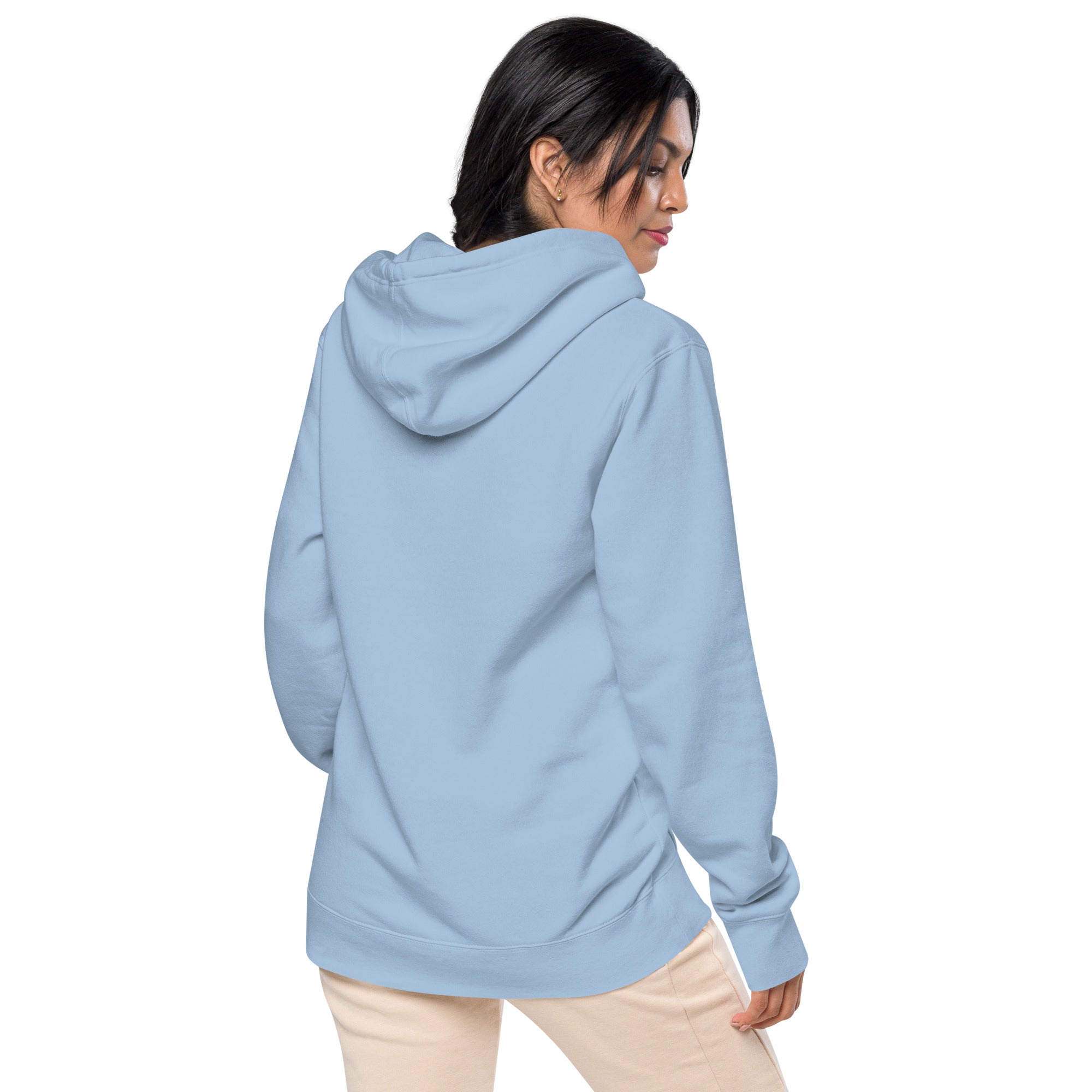 Fight for your dream Unisex pigment-dyed hoodie - On The Grind Gear