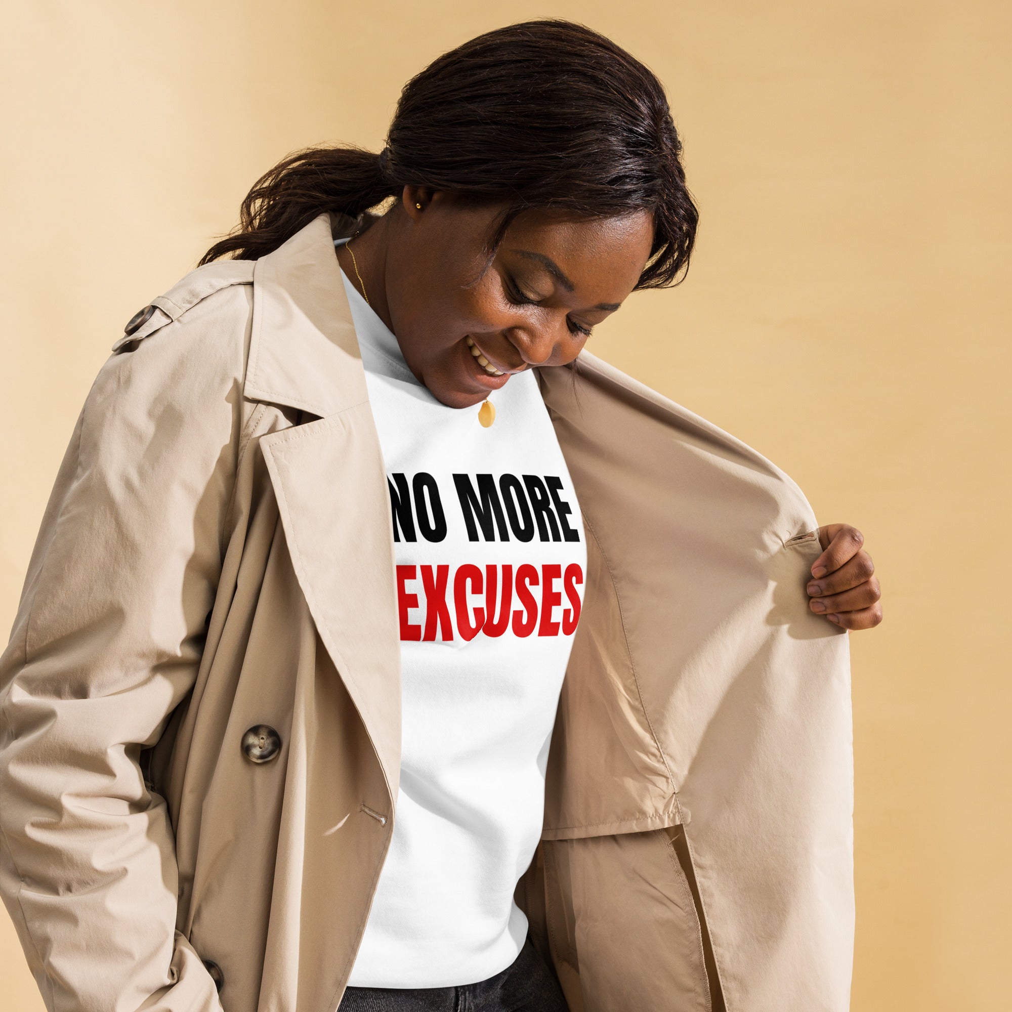 No more excuses Unisex Premium Sweatshirt - On The Grind Gear