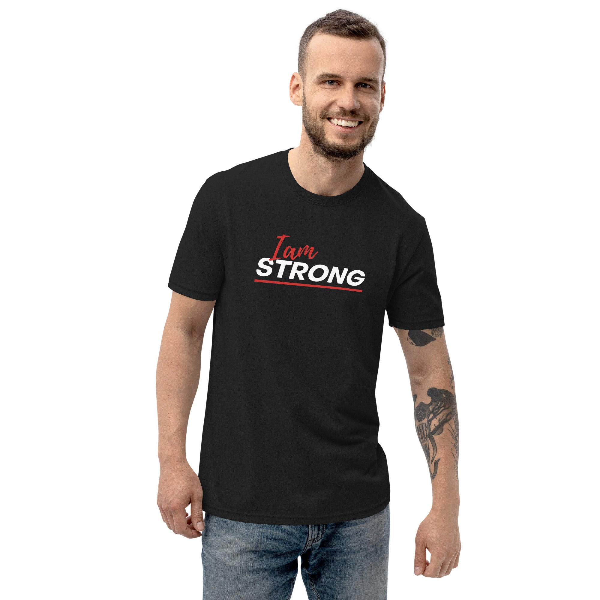 I am strong Unisex recycled t-shirt - On The Grind Gear