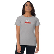 I am free Women's short sleeve t-shirt - On The Grind Gear